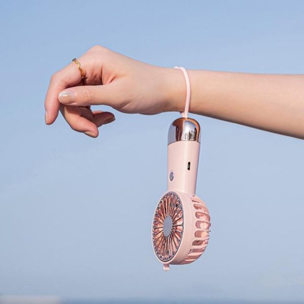 

electric fans portable mini fan powerful small personal cooling tool usb rechargeable pocket size handheld air cooler for outdoor wholesales
