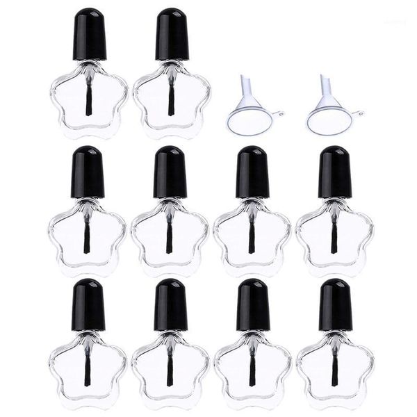 

storage bottles & jars 12pcs 5ml glass nail polish empty containers