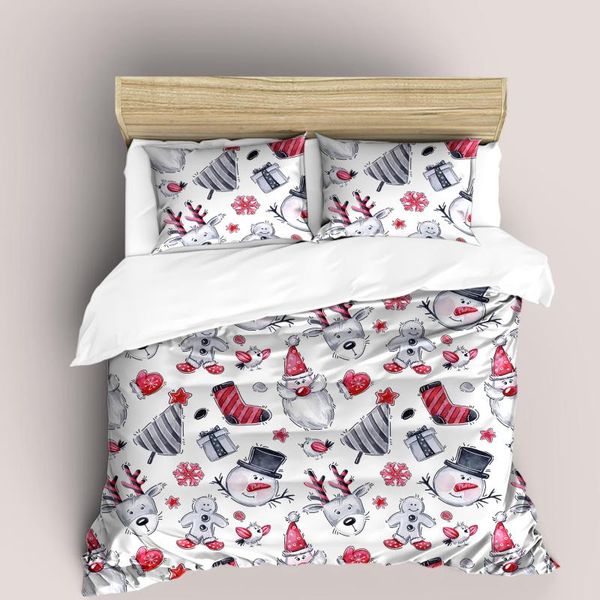 

bedding sets arrivals merry christmas duvet cover set pillowcase eu us single king size 3d quilt cartoon santa claus bed