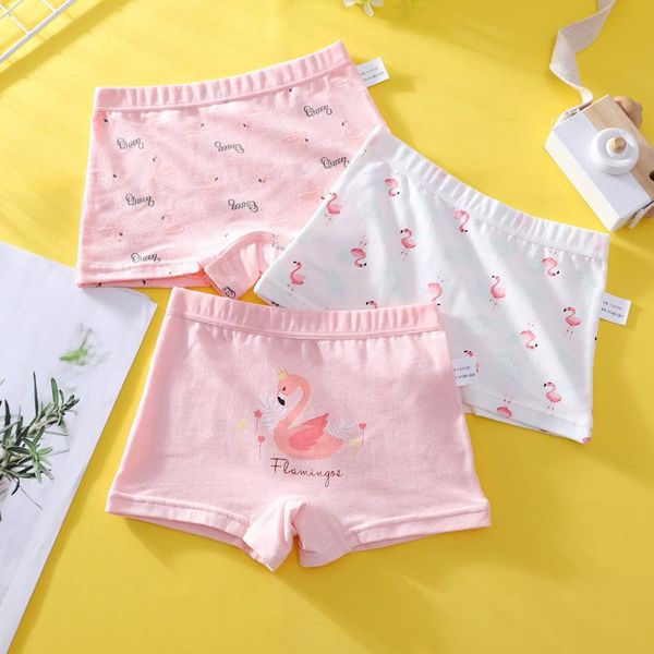 

euerdodo 3 pieces/lot girls underwear children's panties kids short briefs breathable teen underpant soft cotton 2021 cartoon, Camo