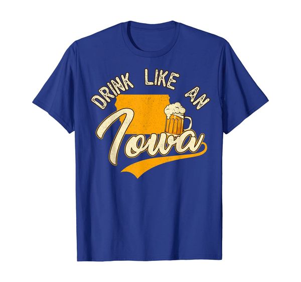 

Vintage Drink Like An Iowa Beer T-shirt, Mainly pictures