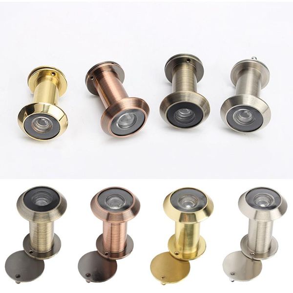 

wide viewing angle peephole 200 degree security door viewers hole hidden adjustable glass lens hardware tools other