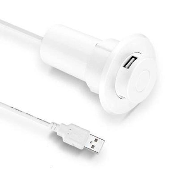

hubs est manually press lift type office desk 5cm round hole data read three usb2.0 por conversion expansion computer hub