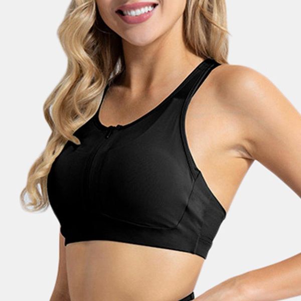 

yoga outfit 2021 beautiful back sports bra gather slim fit fitness clothes underwear running blouse women