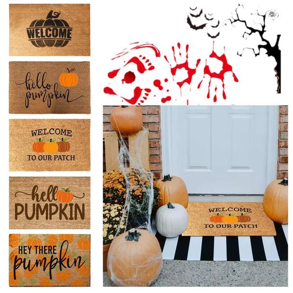 

carpets halloween doormat carpet floor mat 40x60cm welcome blanket personalized front door decorations decor