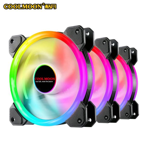

120mm case fans rgb fan aurora eclipse 5v a-rgb chassis quiet control water cooler custom sunshine & coolings