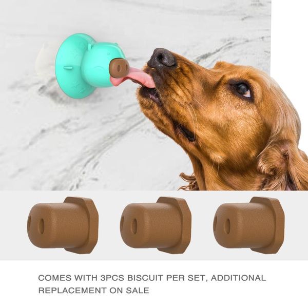 

cat toys 2021 pet supplies licking tray, molar cake, puzzle bite resistant rubber, sucker dog toy puppy accessories