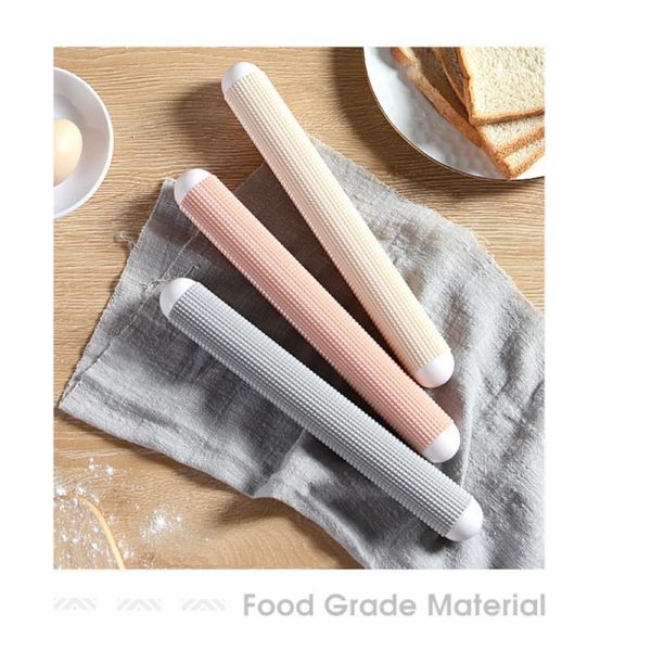 

rolling pins & pastry boards portable tricolor 27cm non-stick glide fondant pin cake dough roller decorating crafts cooking tools