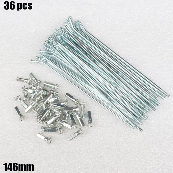 

motorcycle wheels & tires 36 pcs spokes 146mm 149mm 153mm 9g bicycle electric 3.5mm