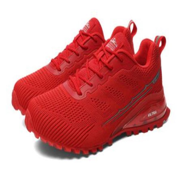 

wholesale and retail air cushion mens shoes outdoor cross country running shoes large size 47 black red blue spring autumn sneakers mesh bre