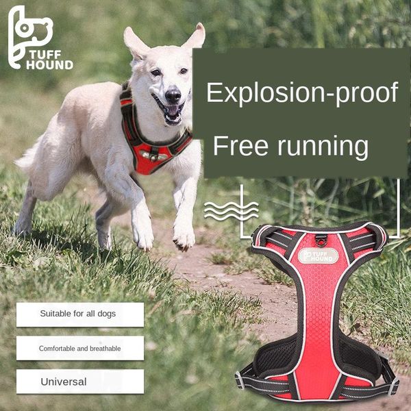 

dog chest and back with traction chain walking rope pet supplies collars & leashes