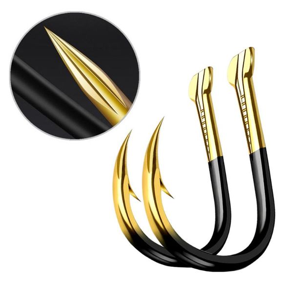 

fishing hooks 10 or 20 pcs hook single fishhook accessories supplies lures carp tackle barbed colored tungsten alloy