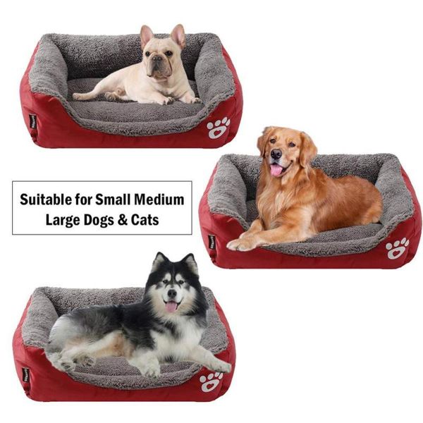 

kennels & pens breathable soft pet dogs bed mat portable cozy nests thicken house sleeping cushion for household animal