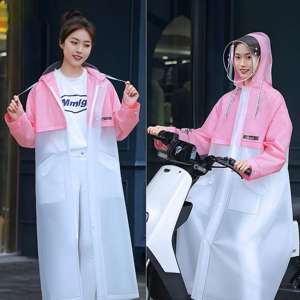 

raincoats cute hiking raincoat women fashion waterproof men long rain jacket protection capa de chuva gear bc50rc