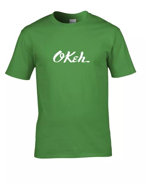 

Okeh Record Label Logo- Northern Soul Records- Men's T-Shirt, White;black