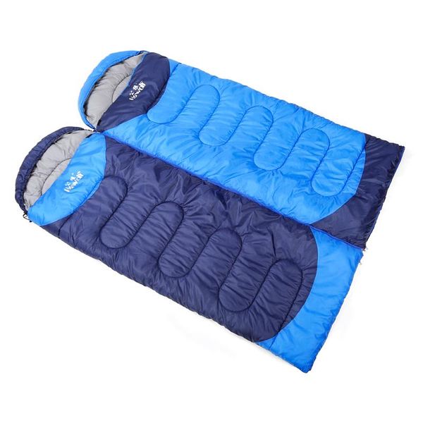

sleeping bags orignal hewolf envelope type winter bag all seasons (190+30)* 75cm outdoor camping split joint lazy ,eb12