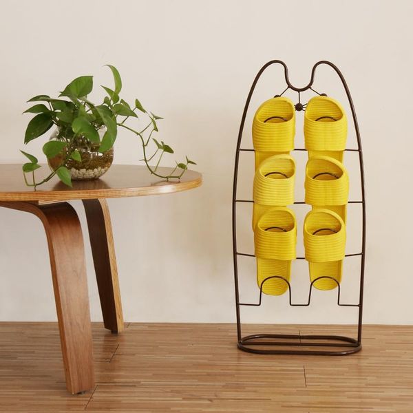 

space-saving bathroom dormitory slippers storage racks hanging shoe organizer shoes shelf installation rack clothing & wardrobe