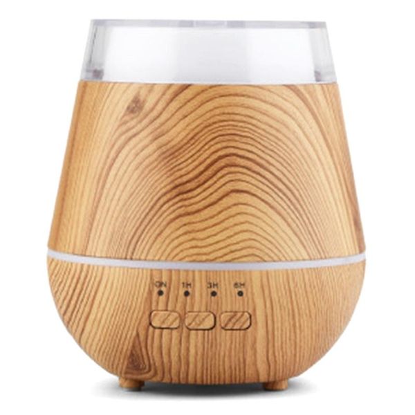 

humidifier hollow colorful night light, wood grain aroma diffuser, mute humidifiers