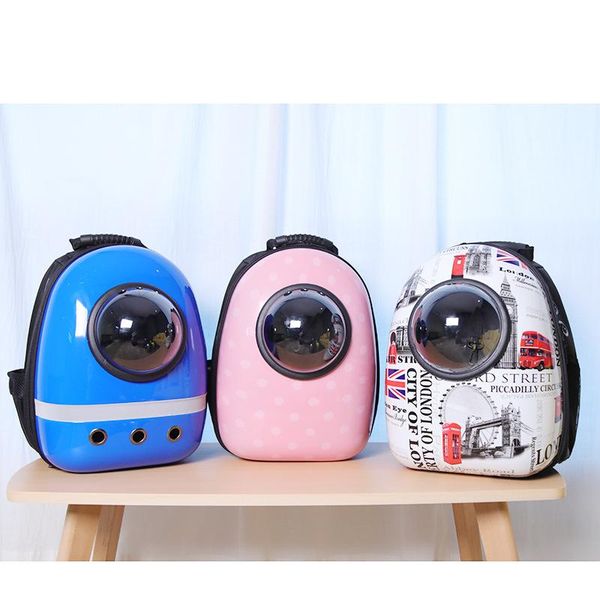 

cat carriers,crates & houses breathable space astronaut bubble travel bag transport carrying cute small dog carrier pet