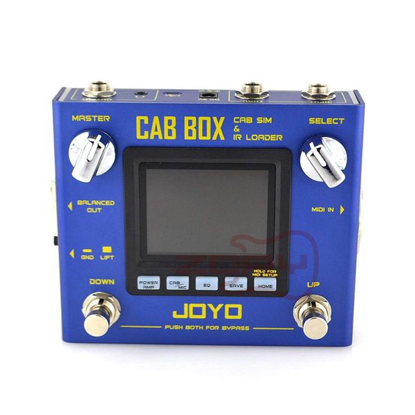

joyo r-08 cab box modelling and ir cab loader guitar bass effects pedal