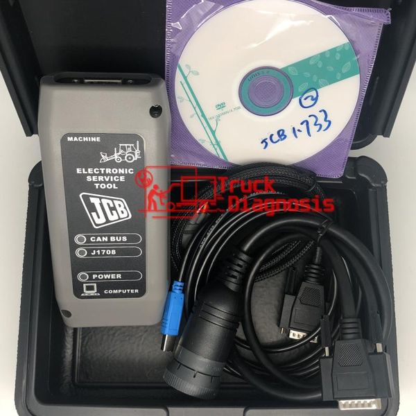 

diagnostic tools for jcb kit electronic service tool excavator agricultural truck diagnosis v1.73.3 +jcb parts pro