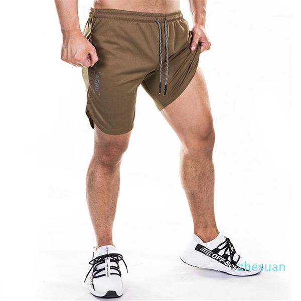 

mens sports shorts zip pocket quick drying gym shorts soccer basketball training jogging fitness men swea workout running1, Black;blue