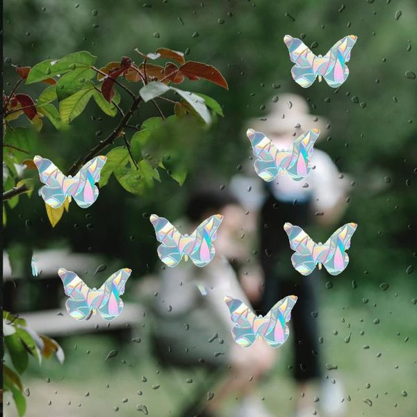 

window stickers 3d rainbow effect prisms no glue mirror sticker car decal supplies for home decor maker