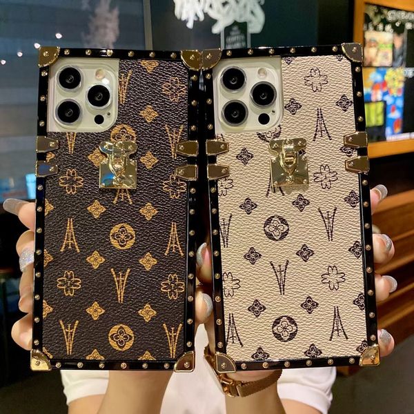 

luxury designer fashion cases for iphone 14plus 13 12 11 14 pro max xs xr classic phone case shockproof anti-knock cover