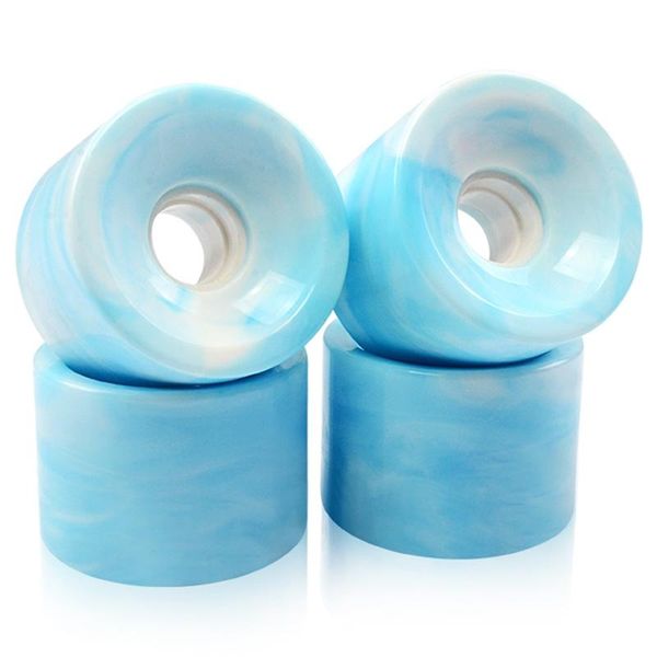 

4pcs 78a 90% super high rebound wear-resistant 70x51mm skateboard wheel for longboard street skateboarding