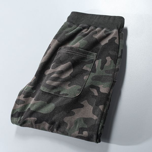 

men pants winter fleece male outwear bottoms cozy camouflage track jogging breathable mens sweatpants casual daily, Black