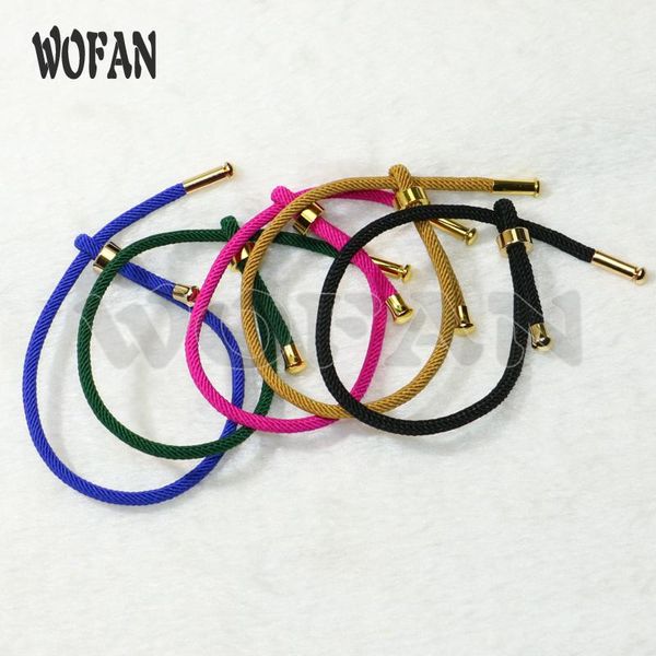 

pcs cotton chain bracelet for jewelry making accessories diy mix color gift lady 50285 link,, Black