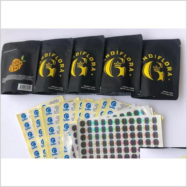 

gift wrap cookies grandiflora black yellow bags mylar local medicated edibles smell proof hologram stickers and flavors label q