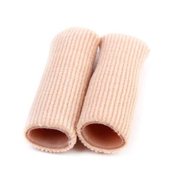 

mats & pads 1 pair adjustable cuttable lined gel big toe covers sleeves ribbed knit caps s