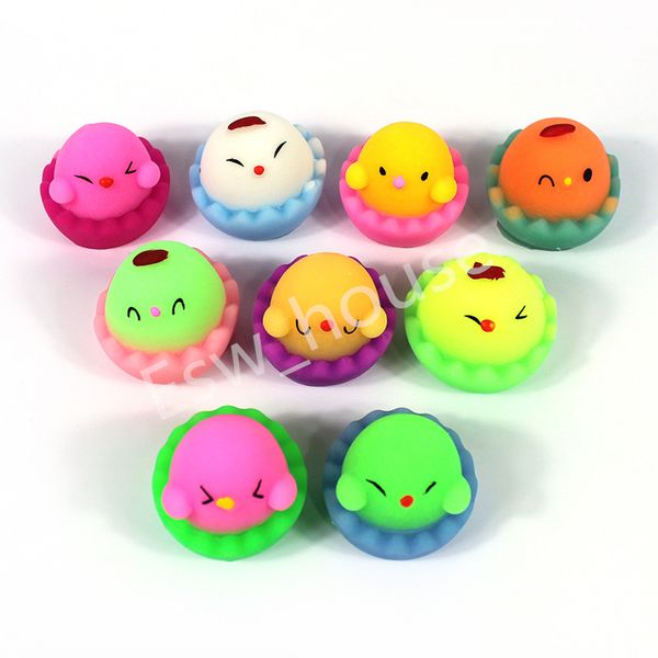 Mochi keather Squishy игрушки пасха весенние вечеринки яйцо фаршированные подарки стресс с облегчением игрушки детские благополучие (яйца не включены)