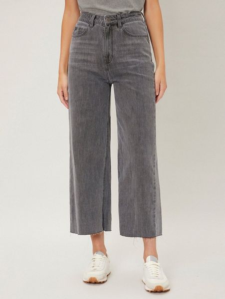

motf premium 100% cotton wide leg jeans t5gb#, Blue
