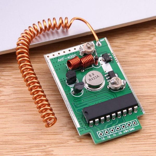 

433mhz transmitter module kit for arduino arm launch distance 4000 meters dc wireless remote control large power controlers
