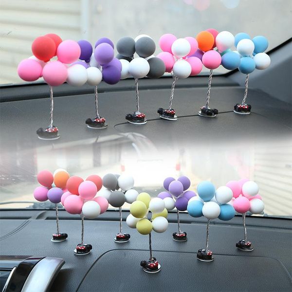 

interior decorations buy one get creative soft pottery balloon car decoration lovely dashboard clay