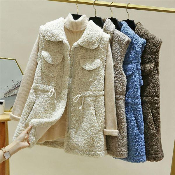 

woman jacket vest autumn women's sleeveless chaleco mujer vests, Black;white