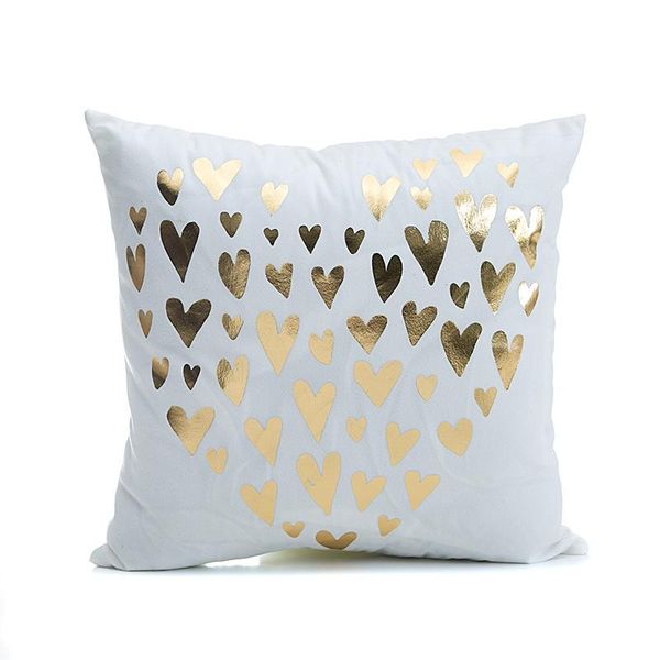 

pillow case 11 styles pineapple love letters bronzing pillowcases home pillowcase cushions super soft