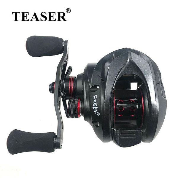 

fishing reel for big game 8kg aluminium alloy body max power 7.3:1 light jigging casting 11+1 pesca baitcasting reels