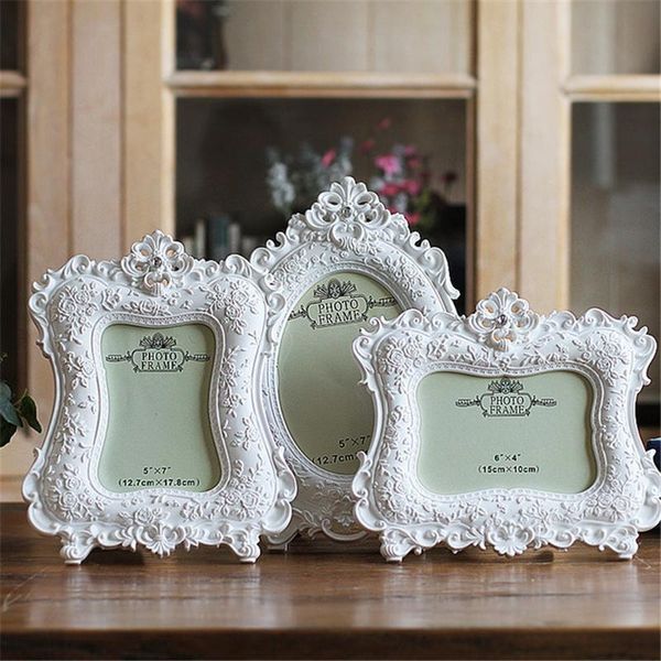 

frames 6/7 inch classic po frame european-style quality resin wedding party home deskdecoration picture for decor