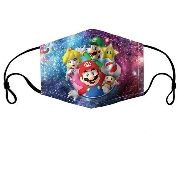 

high-quality masks the new mary 2 series 3d digital printing dust-proof filter element placed, the size of men's and women's prote