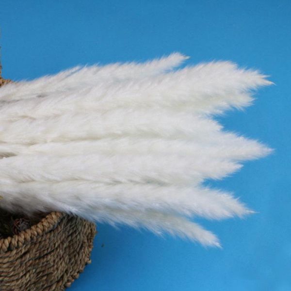 

decorative flowers & wreaths 15 pcs dried pampas bunch small flavorful flower bouquets natural durable phragmites wedding reed home decor bu