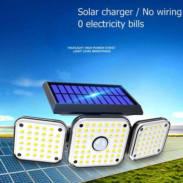 

wall street light waterproof lamp garden porch foldable solar sensor outdoor lamps