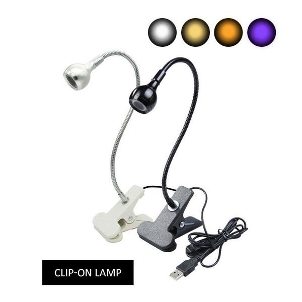 

table lamps led lamp usb universal hose clamp eye protection reading creative gift desk