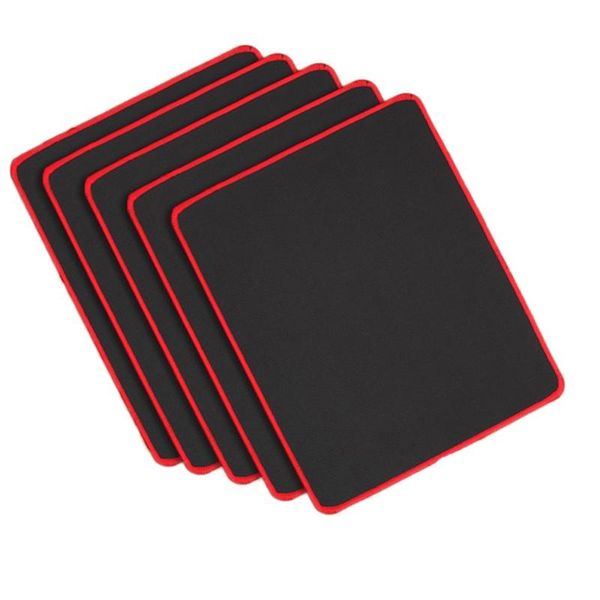 

mouse pads & wrist rests 2021 non slip wear resistant computer notebook soft edge seamed pad office rubber fabric mat