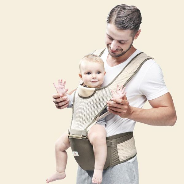 

baby carrier kangaroo front hug adjustable breathable no pollution printing and dyeing process soft health ergonomic carrierrs carriers, sli