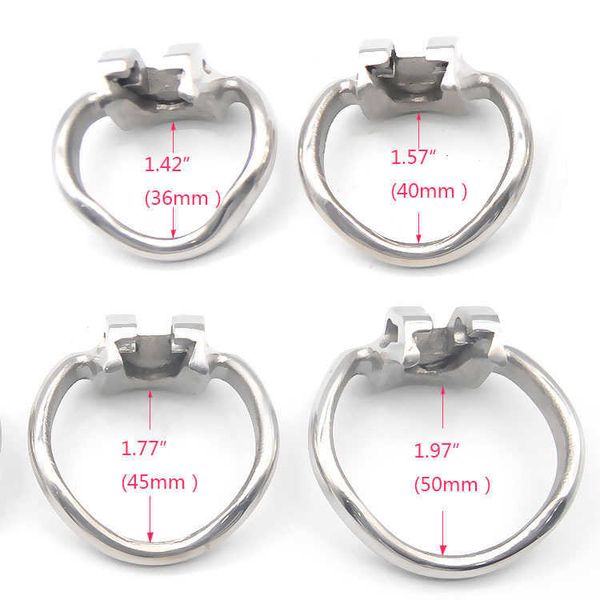 

2022 adultshop Male V3 Chastity Device Stainless Steel Chastity Belt Cock Cage 4 Size Cock Ring For Choose Adult Game Sex Toys