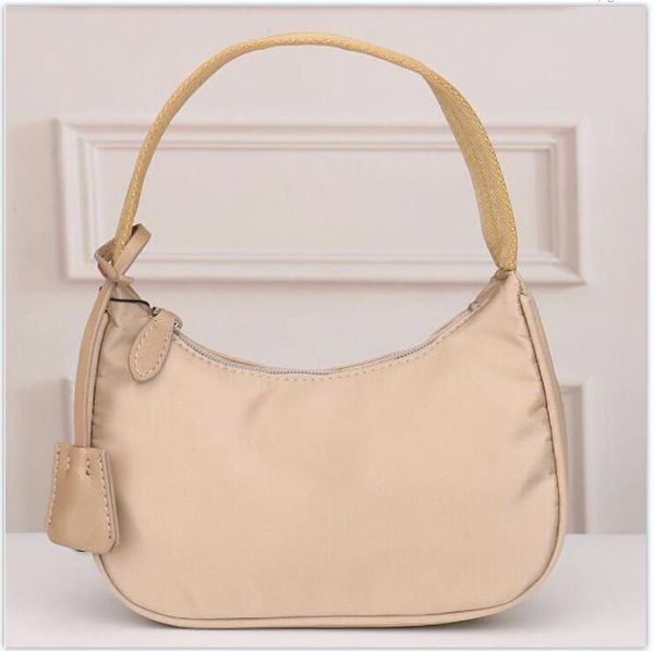 

candy colors designer nylon hobo reedition 2000 shoulder bag luxury handbag for women 2021 trend baguette bags pd002