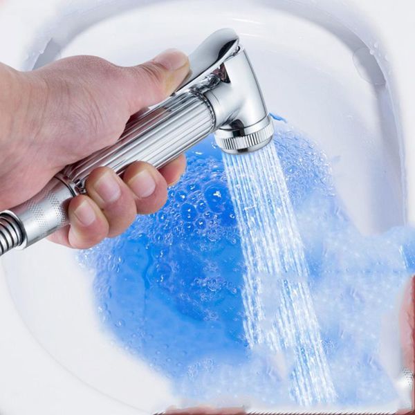 

bathroom shower heads handheld toilet bidet sprayer set kit zinc alloy hand faucet for head self cleaning wc